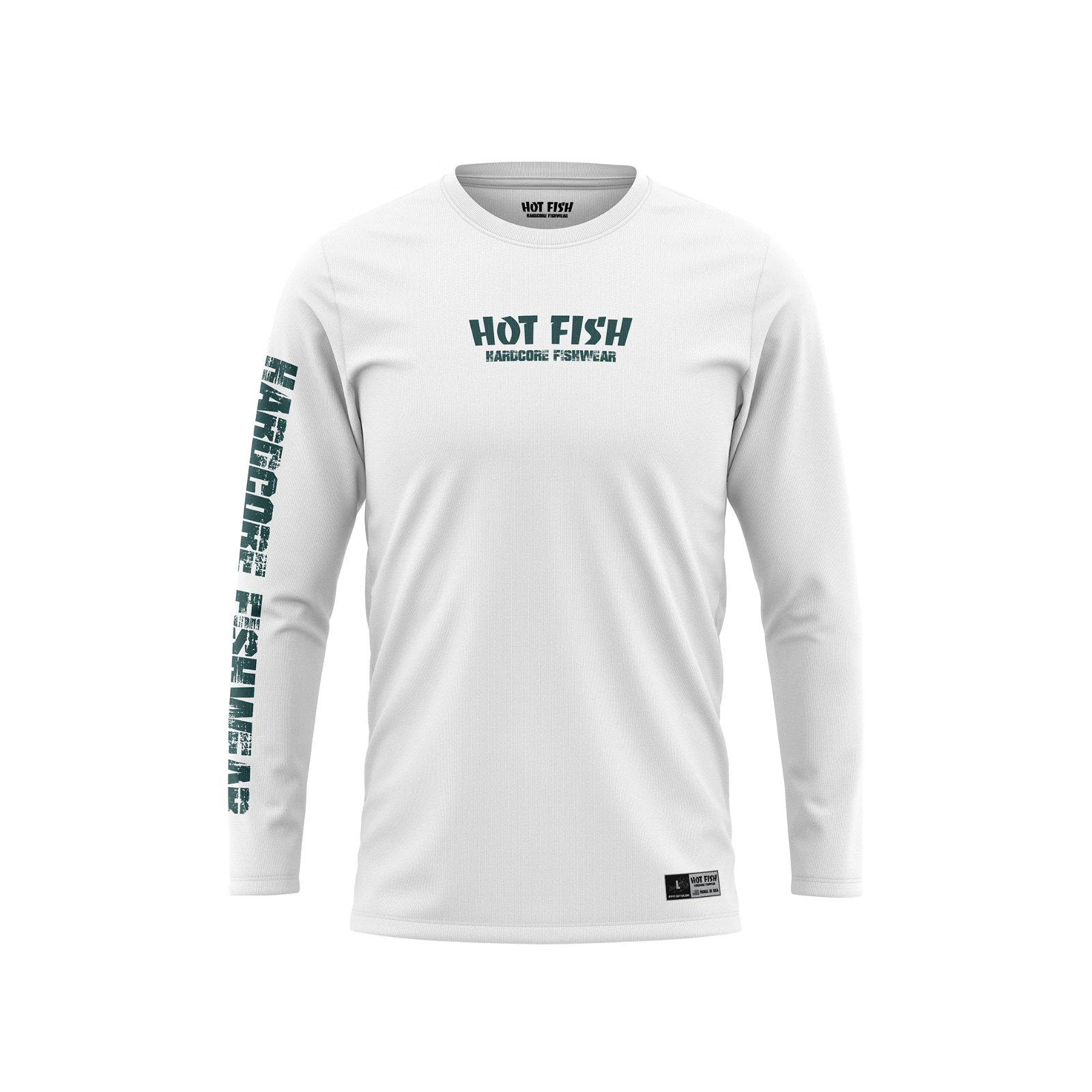 HOT FISH BARRACUDA - Men’s Long Sleeve Fishing Shirt – UPF Protection
