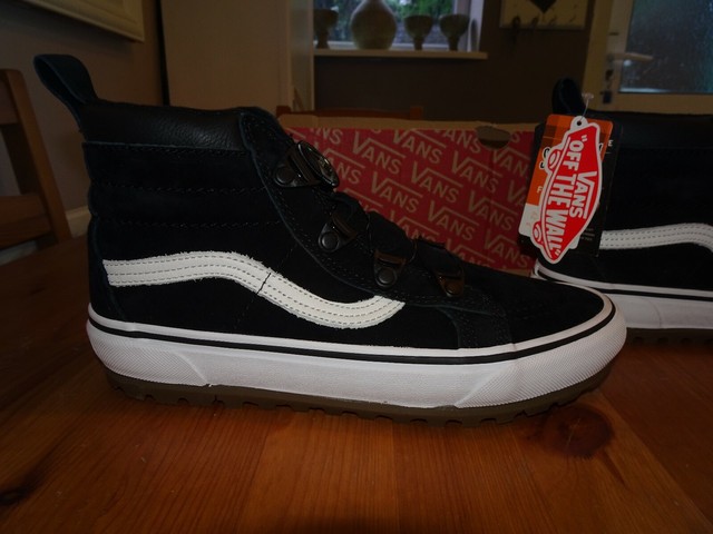 black vans size 3.5 uk