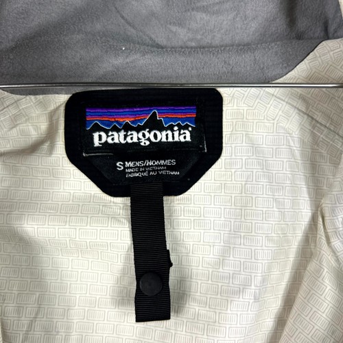 Patagonia Mens Winbreaker Jacket Small Black Full Zip Long Sleeve Hooded Casual - Picture 6 of 11