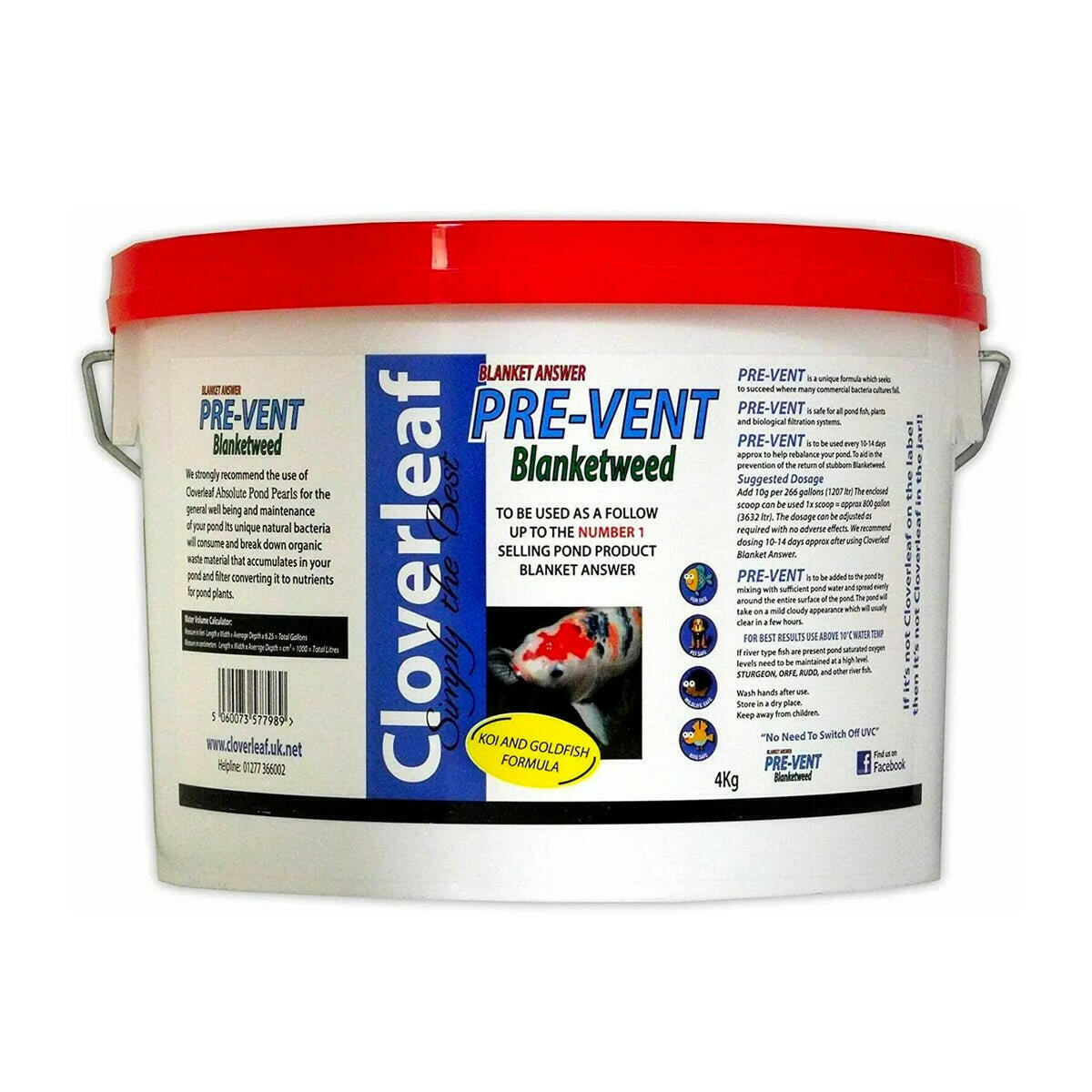 Cloverleaf Prevent Blanketweed 4KG