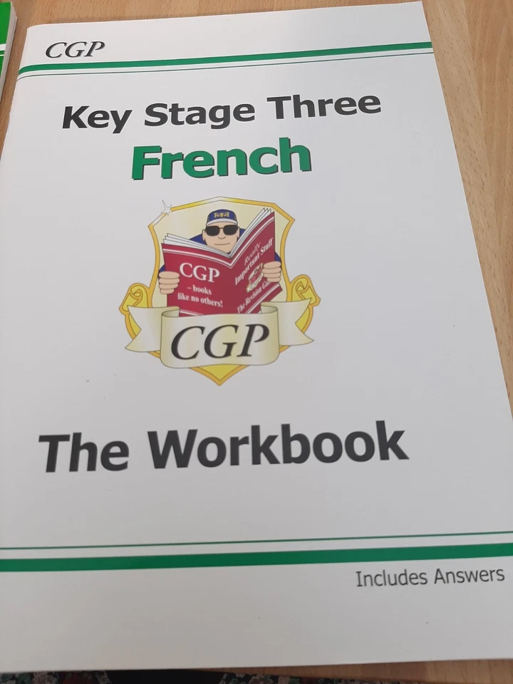 KS3 French Study Guide and Workbook with Answer Years 7-9 CGP Key Stage 3 - Image 2 of 2