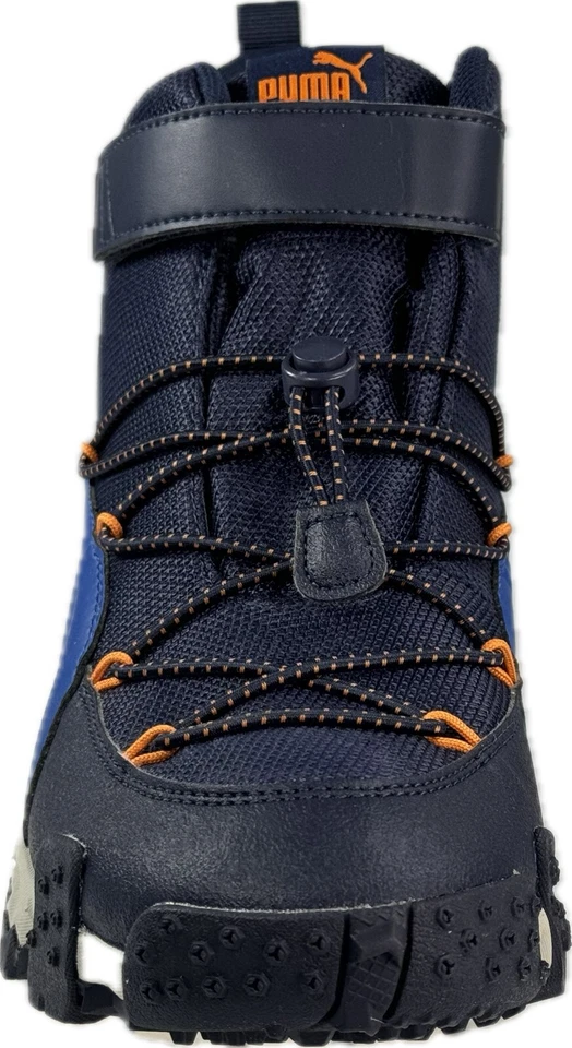 PUMA Maka Puretex V JR Blue Outdoor Winter Boots BOY'S SZ 5.5Y, 6Y, 19291101 - Image 3 of 4