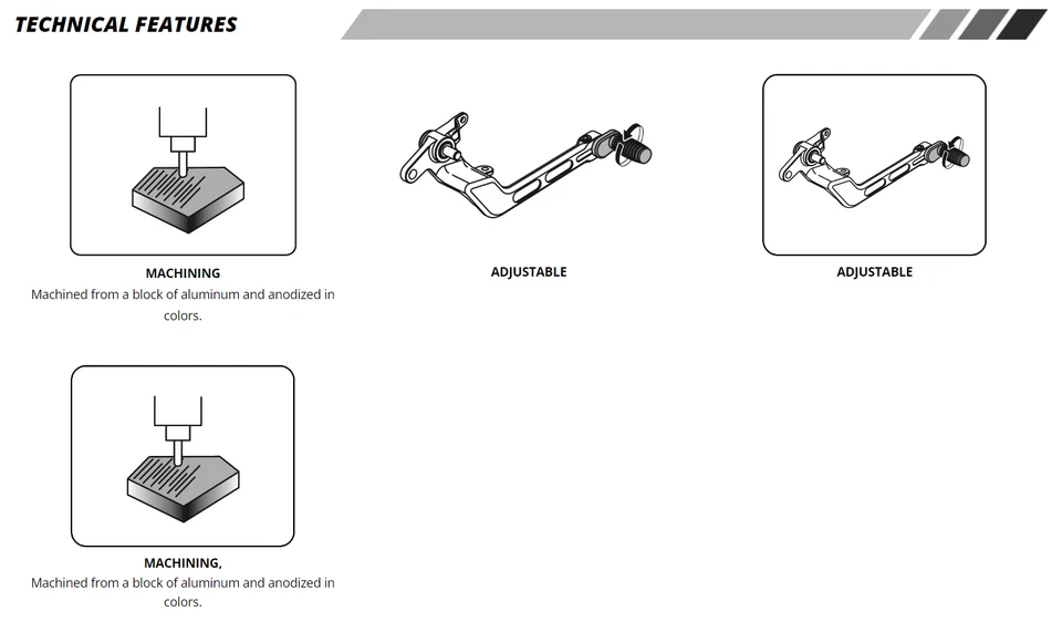 Palanca De Cambio Inferior Puig Pedal Negro Yamaha Tracer 9/GT/GT+ 2021 - 2025 - Imagen 3 de 4