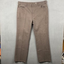 Vintage Levi's Pants Men  s 42x32 Brown Boot Cut Flare Leg Western Made In USA