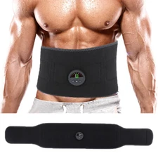Abdominal EMS ABS Muscle Stimulator Belt Home Fitness Toning Belly Waist Trainer