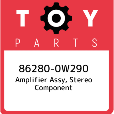 トヨタ純正アンプ 86280-0W260/0W290 セット 86280-0W290 Toyota Amplifier assy, stereo component 862800W290