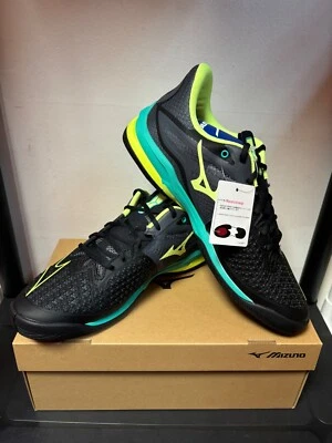 Men’s Mizuno Wave Exceed Tour 6 Tennis Shoes in Black