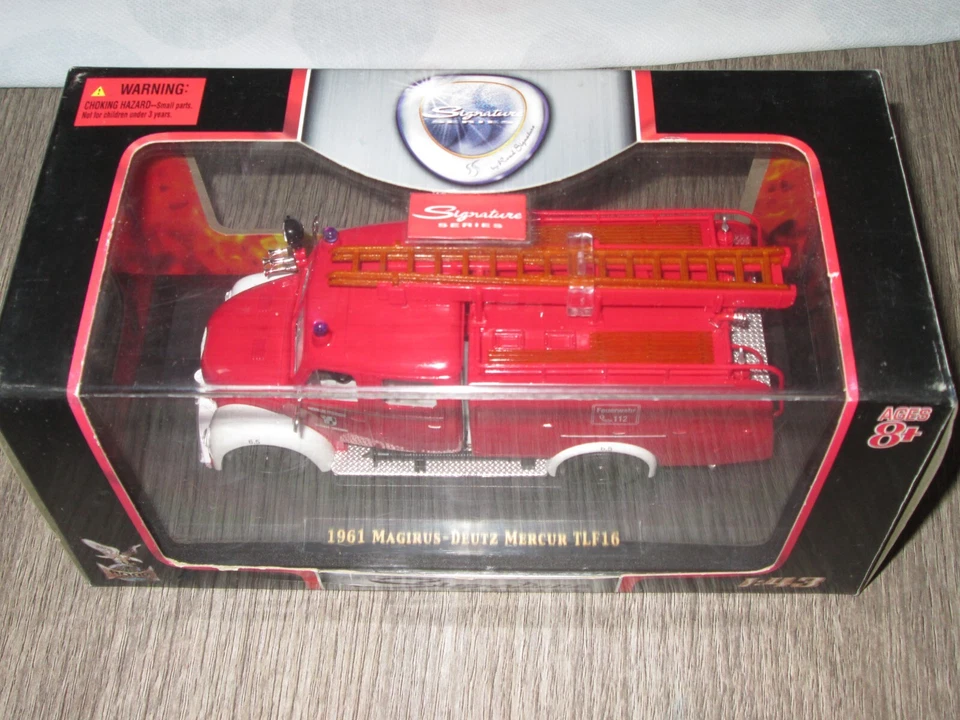 MODELLINO YAT MING..1961 MAGIRUS DEUTZ MERCUR TLF 16!! NUOVO!!! - Immagine 3 di 3