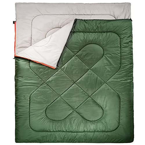 Amazon Basics 3-Season Sleeping Bag, Queen