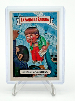 1989 Topps La Pandilla Basura Spain Garbage Pail Kids #270 Howie