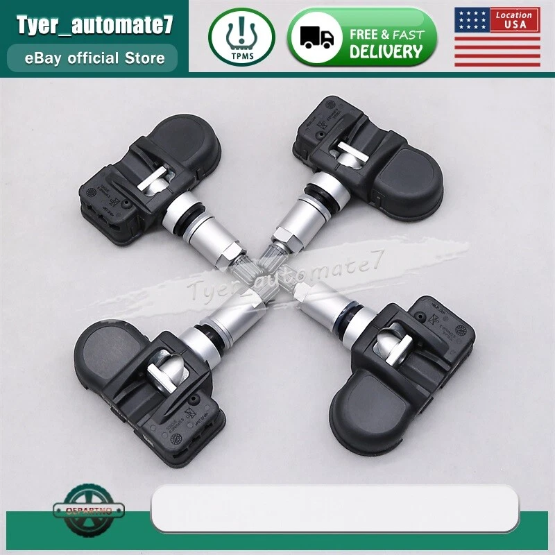 Set of 4 New Tire Pressure Sensors TPMS Set Fit For Mercedes-Benz E350 E550 G550 - Image 4 of 4