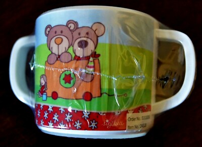Sigikid MUG ''WILD & BERRY BEARS'', Melamine, New, Rare