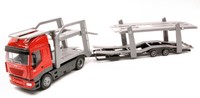 New Ray 1/43 Lkw Iveco Stralis Bisarca Rot Statisches Modell Diecast