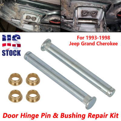US Front Door Hinge Pin and Bushing Repair Kit For Jeep Grand Cherokee 1993-1998