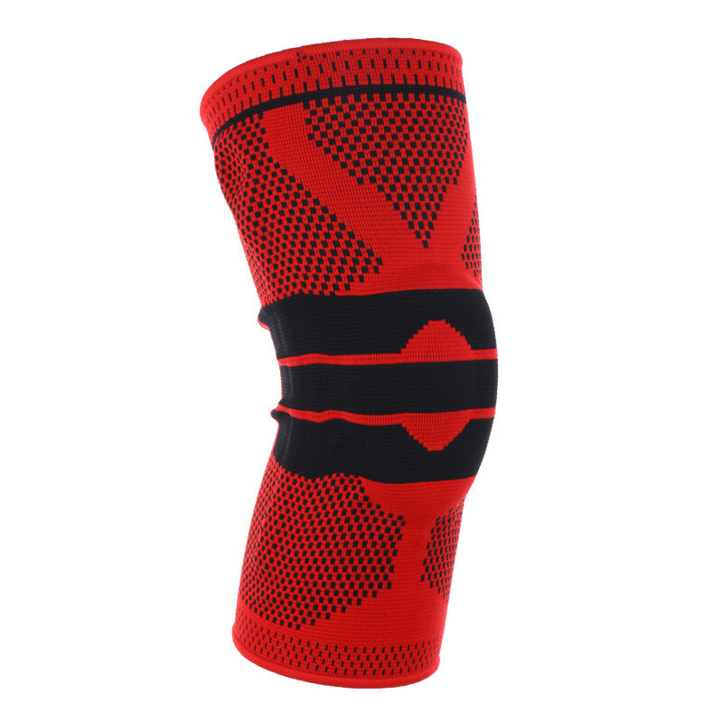Silicone Compression Knee Support Brace Sleeve Sports Injury Arthritis
