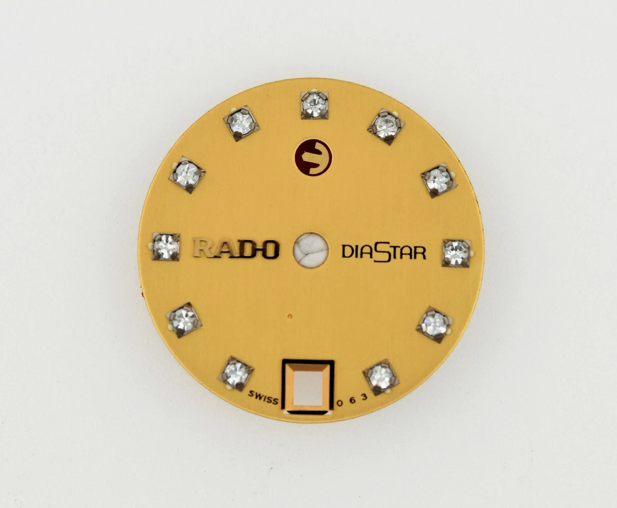 RADO Diastar NOS Limited Edition Watch Dial Diamonds 17mm 561.0016 SO1012