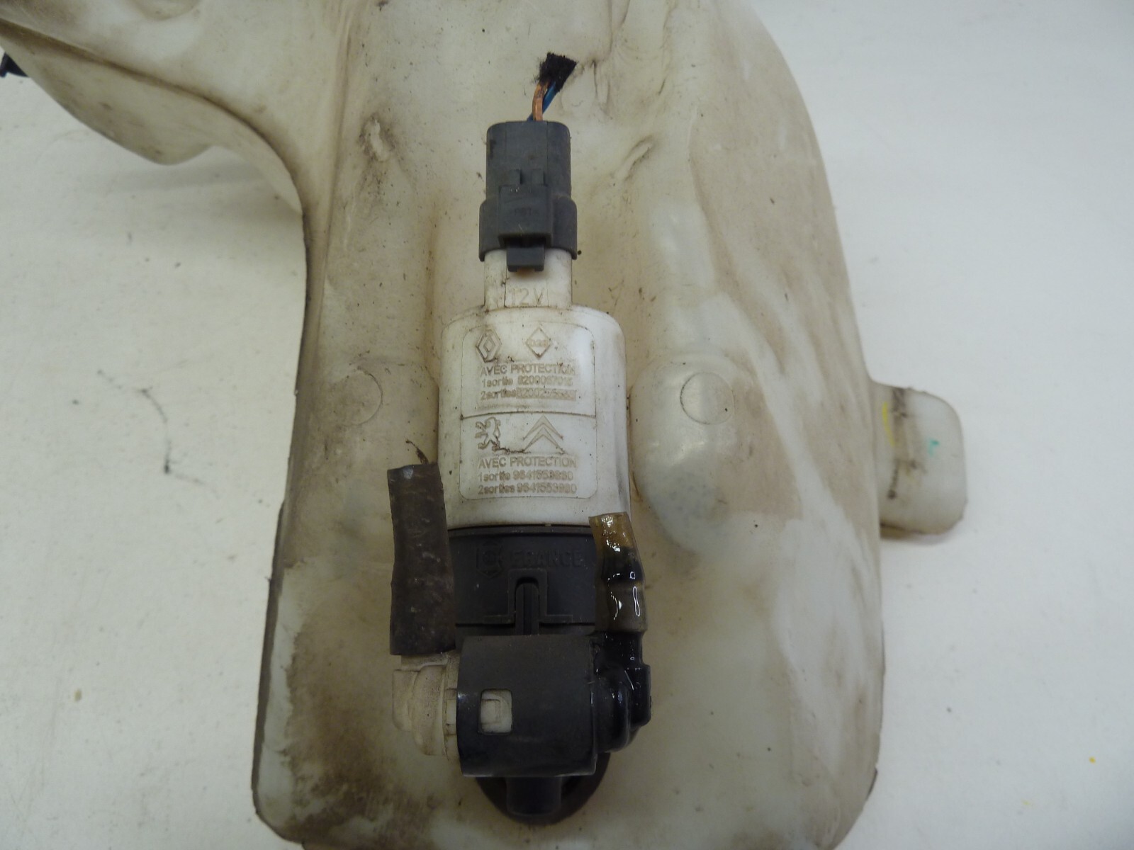 2004 Peugeot 307 Windscreen Washer Bottle Tank Reservoir 9650452280 for