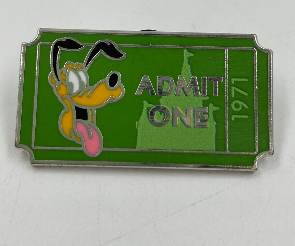 ディズニーピン　チケット　admit one キャスト　海外ピン 🎫 1971 Figment Admit One WDW Ticket Pin Disney Trading | eBay