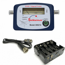 Digital Satellite Signal Finder Meter TV Antenna with Compass DVB-T Digital Satellite Signal Finder Meter TV Antenna with Compass DVB-T - Image 1