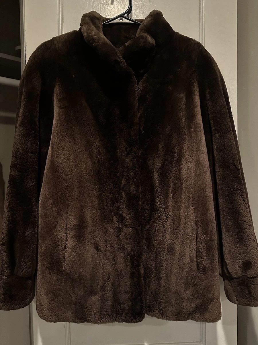 Oscar de la renta fur on sale coat
