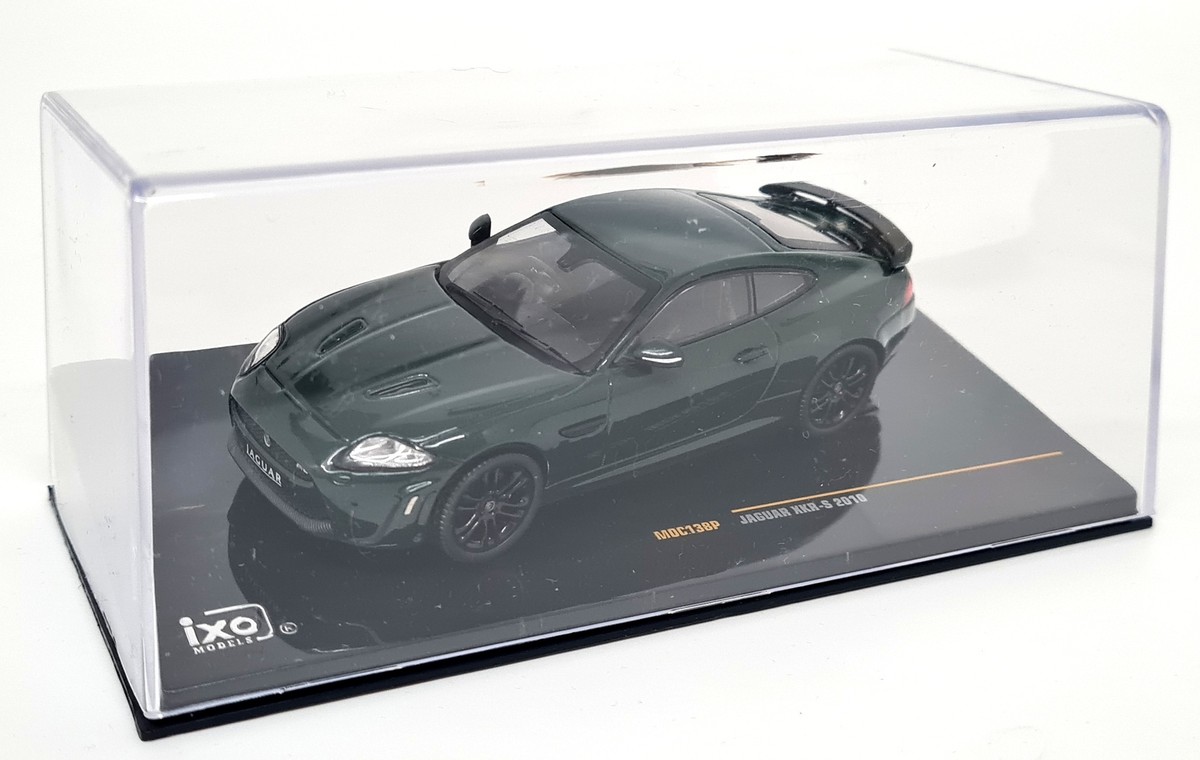 Ixo 1/43 Jaguar XKR-S 2010 Racing Green Black Wheels Diecast