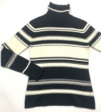 ANN TAYLOR LOFT Merino Wool Turtle Neck Sweater HONG KONG Women  s Size S