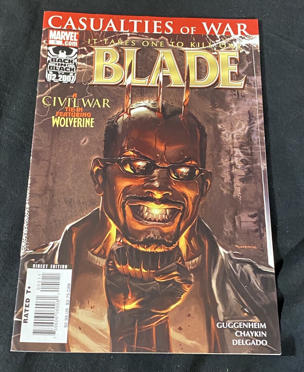 Marvel #5 It Takes One To Kill One Blade Casualties of War Comic