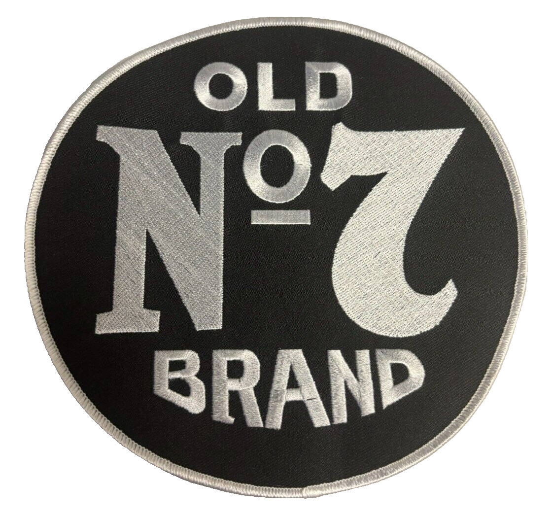 Old Brand Large Round Patch inch Iron On
