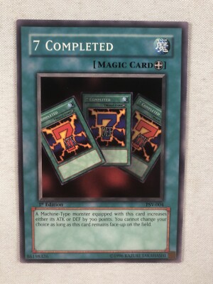 YuGiOh 7 Completed PSV-004 1st Edition Pharaohs Servant Never Played | eBay