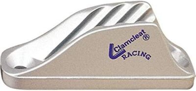 Sea-Dog Clamcleat, Jam Cleat, 1/2'', Racing Vertical, Silver Aluminum, 002190-1