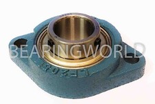 NEW SBLF205-16 High Quality 1" Set Screw Bearing with 2 Bolt Flange