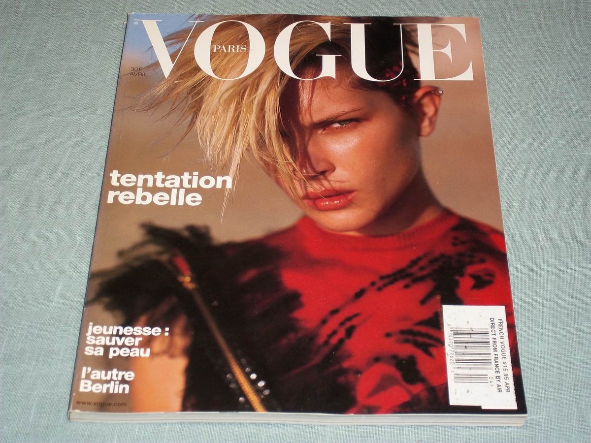その他 Paris VOGUE covers Vogue Paris Archives on Instagram: “1989”