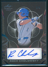 2024 Leaf Trinity Roch Cholowsky Autographs Black 1/1 Auto - UCLA