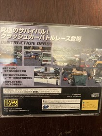 Sega Saturn Destruction Derby Japan Ver Case Only