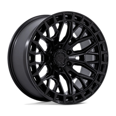 Fuel 1PC Wheels Rim FC869 SIGMA 17X9 6X135 ET1 87.1CB Blackout W/ G-Blk Lip