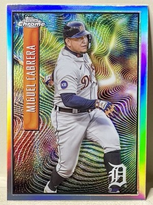 2022 Topps Chrome MIGUEL CABRERA Expose #EX-22