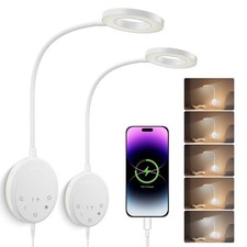 Wall Mounted Reading Light,Headboard Reading Lamp with 5 Color Temperature 5...