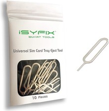 Sim Card Tray Pin Eject Removal Tool Needle Opener Ejector 10X Pack by...