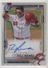 2021 Bowman Draft Chrome Pick Refractor 30/499 Ruben Ibarra #CDA-RI Auto 07b3