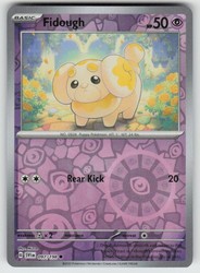 Fidough 097/198 Reverse Holo Scarlet & Violet Base Set