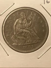 1861 P Seated Liberty Half Dollar - XF Details - As Shown! (#1629)