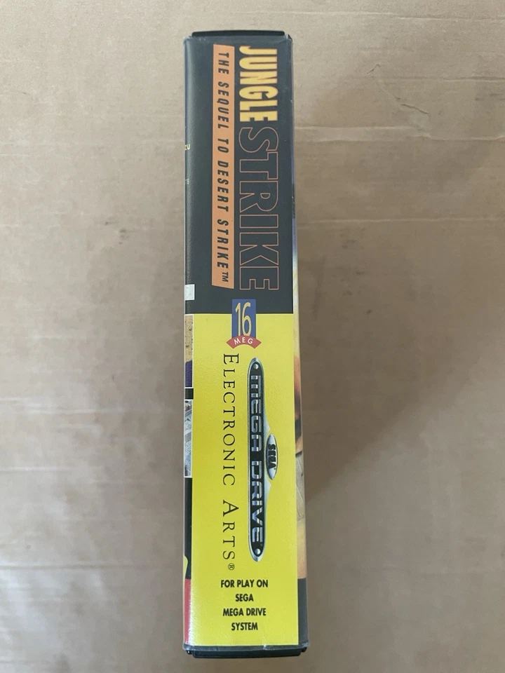 Sega Mega Drive Jungle Strike CIB Boxed Pal Version Fast Despatch Next Day  - Image 3 of 4