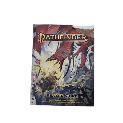 Paizo Pathfinder 2E Player Core Rulebook Hardcover Remastered Second Edition DMG