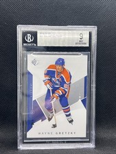 2018-19 UD SP Authentic Wayne Gretzky Edmonton Oilers #99 BGS 9 MINT
