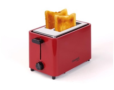 2-Slice Toaster Cool Touch with Extra Wide Slots For Bread, Bagels & Waffle w...
