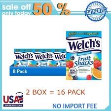 16 pack Welch's Fruit Snacks Gluten-Free Mixed Fruit Soft Fruit Snacks, .8 oz