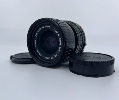 Canon New FD 35-70mm f/3.5-4.5 Macro Zoom Lens - Japan