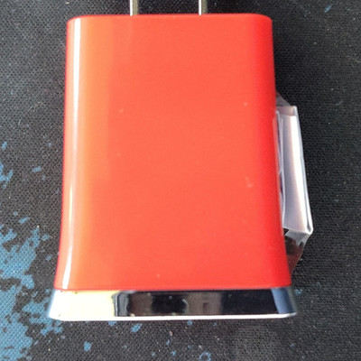 WirelessGear Dual USB-A/USB-C Wall Charger - Red/Silver, 5V/12V/24V, BL4497