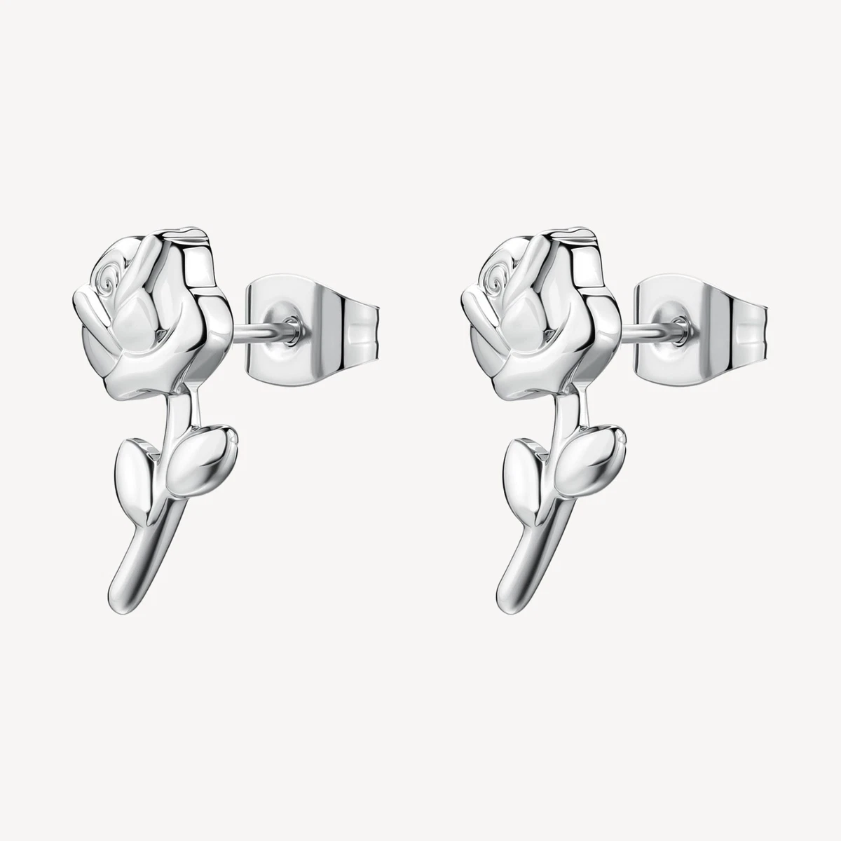 Brosway Orecchini A Cerchio Donna Collezione DESIDERI - In Acciaio E Cubic Zirconia, Diametro 32,2 Mm, BEIE014