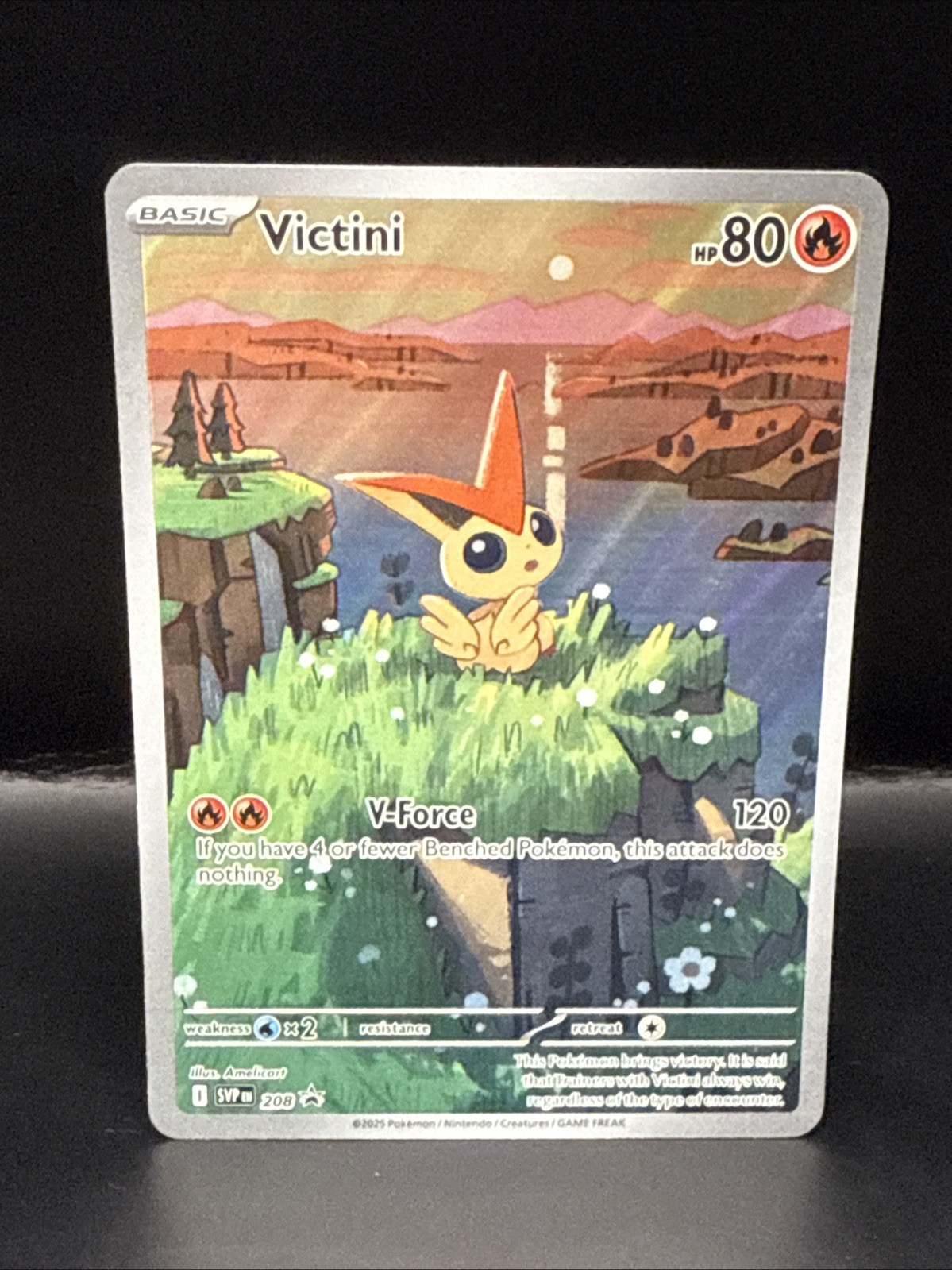 Pokemon TCG Victini Promo 208 A